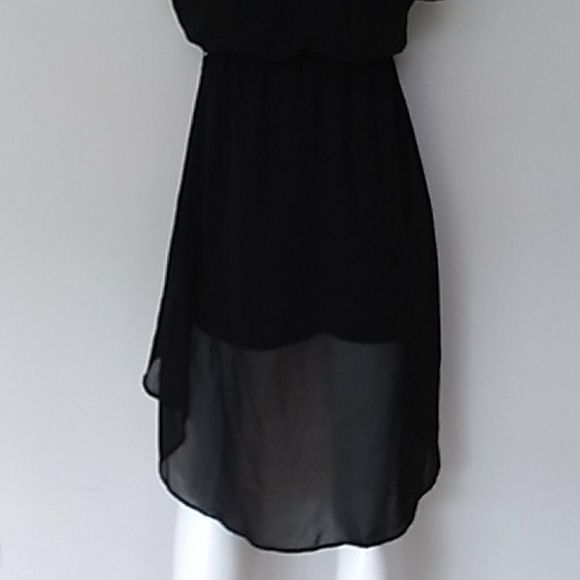 Pearl Black Strapless Dress. Size Small - Picture 7 of 8